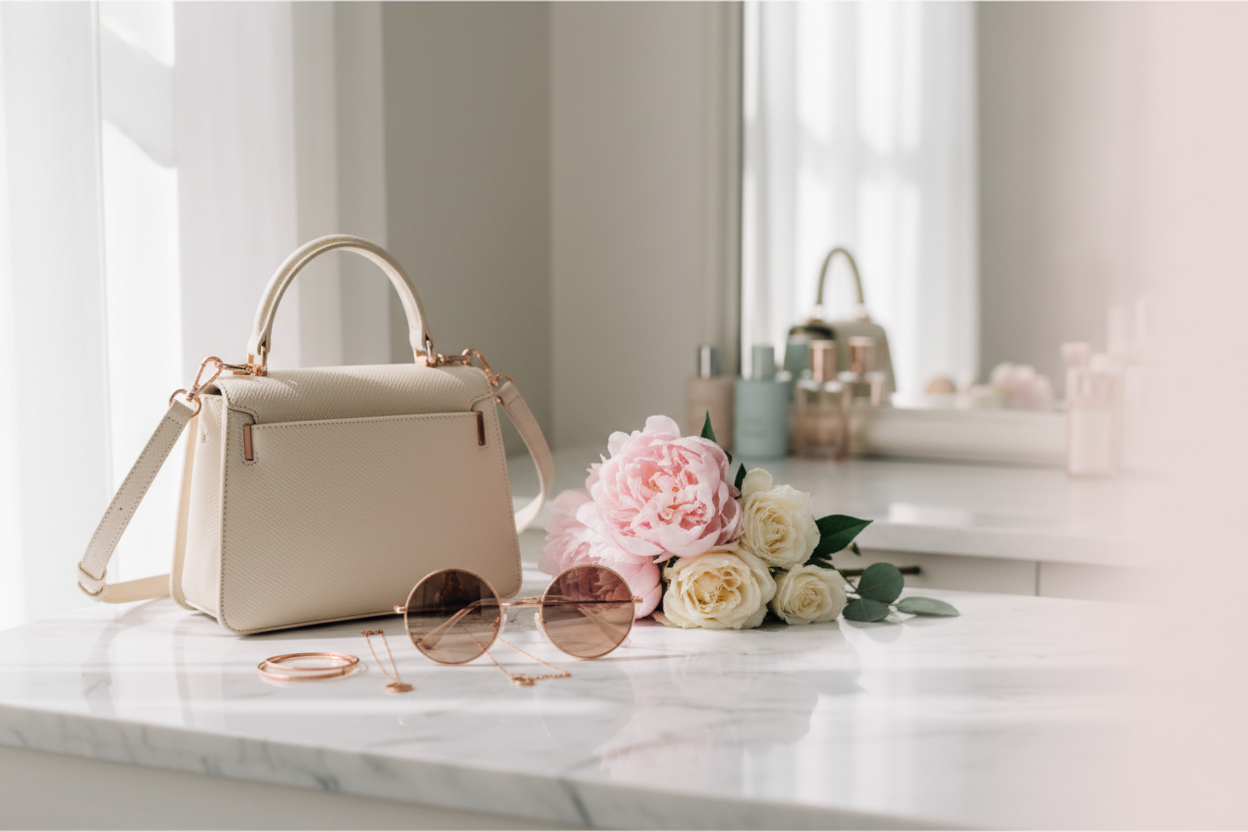Lifestyle handbag banner